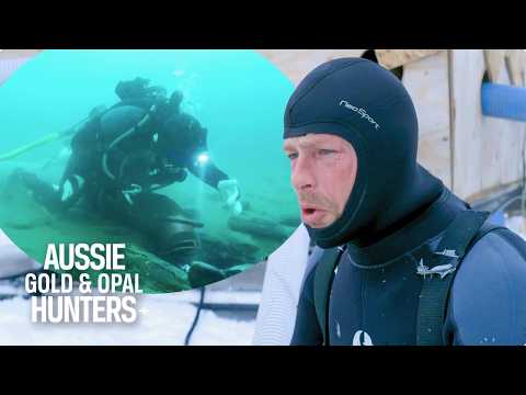 Kris Kelly Just Can't Catch A Break And Find Good Gold Under The Ice | Bering Sea Gold