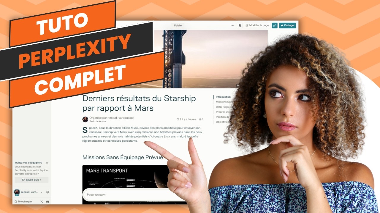 Perplexity : Tuto Complet (UNE DINGUERIE, oubliez Google !!)