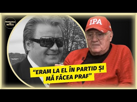 Dumitru Dragomir, FABULOUS MEMORIES with Vadim Tudor: “I AM ASHAMED OF WHAT I AM SAYING NOW”