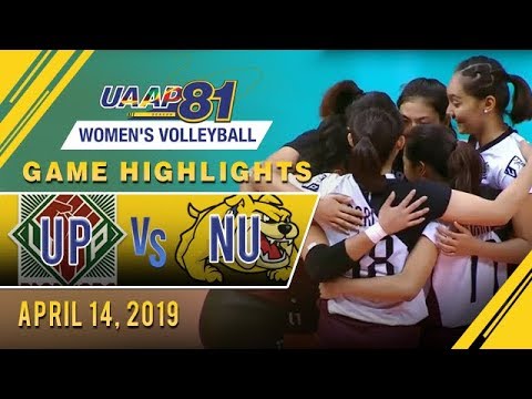 UAAP 81 WV: UP vs. NU | Game Highlights | April 14, 2019