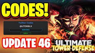 *NEW* ALL ANNIVERSARY UPDATE 46 CODES FOR ULTIMATE TOWER DEFENSE! ULTIMATE TOWER DEFENSE CODES
