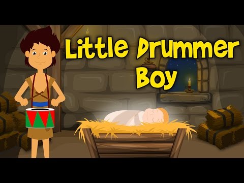Little Drummer Boy Christmas Song For Children | CDS Kids Tv