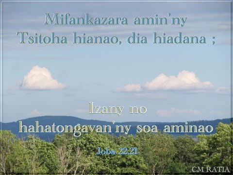 Alahady, andro tsara - Fihirana FFPM 240 - Feon-kira - CM RATIA