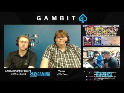 Gambit April Losers Top 8 - V3|Cybrus (Bayonetta) vs Googs (Olimar)