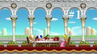 preview picture of video 'New Super Luigi U: Episode 1: Journey To The Castle...Again'