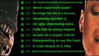 ALIEN 3: 1-Star User Reviews From IMDb video