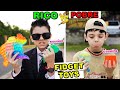 RICO VS POBRE - FIDGET TOYS POP IT
