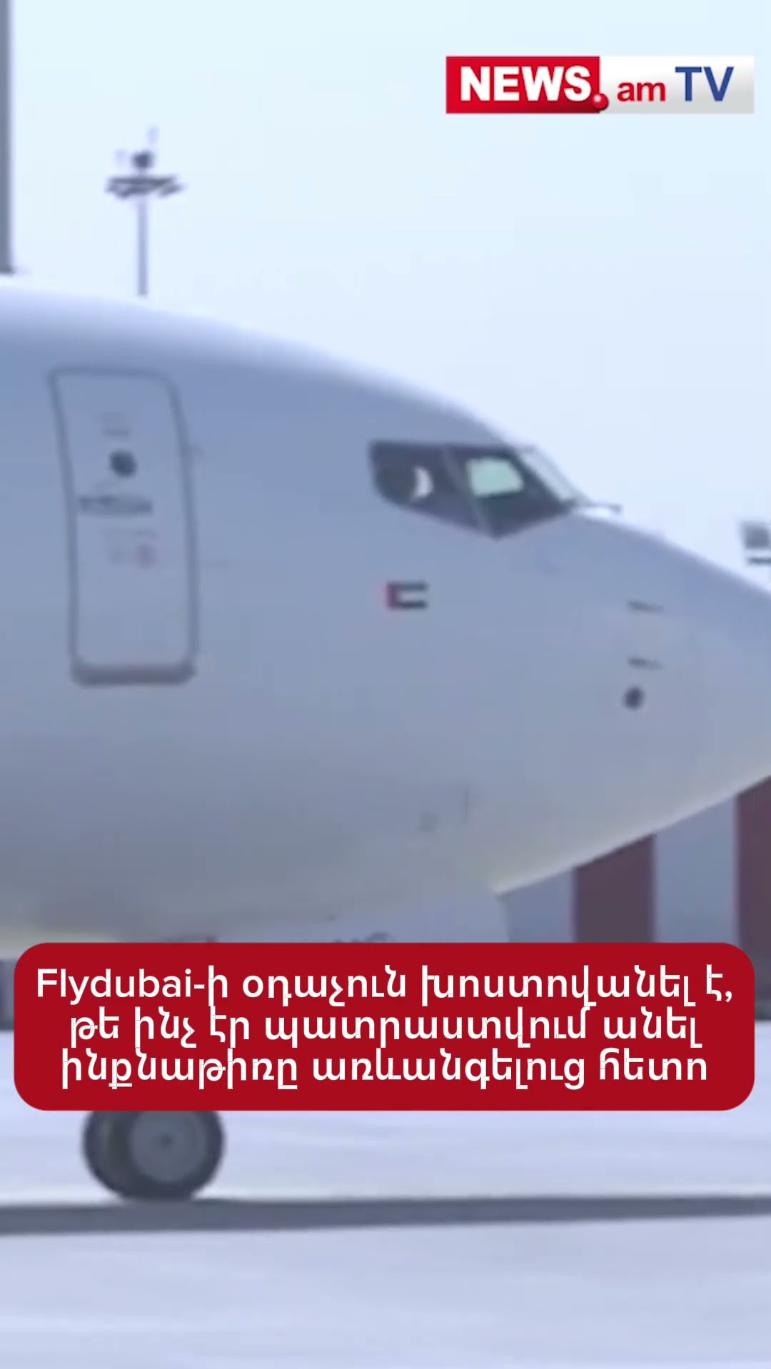 Flydubai-ի օդաչուն խոստովանել է, թե ինչ էր պատրաստվում անել ինքնաթիռը առևшնգելուց հետո