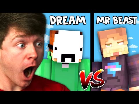 MrBeast vs Dream the MINECRAFT FIGHT! ($1,000,000)