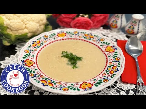 Cauliflower Soup Recipe - Květáková polévka