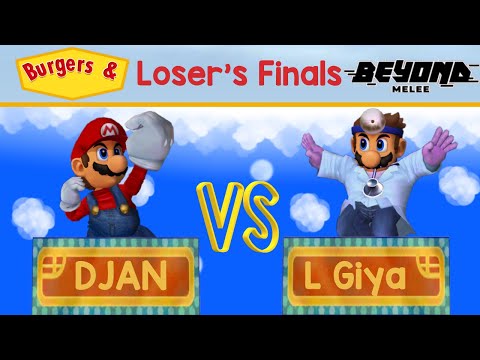 DJAN vs L Giya - Loser's Finals - Burgers and Beyond Melee 2
