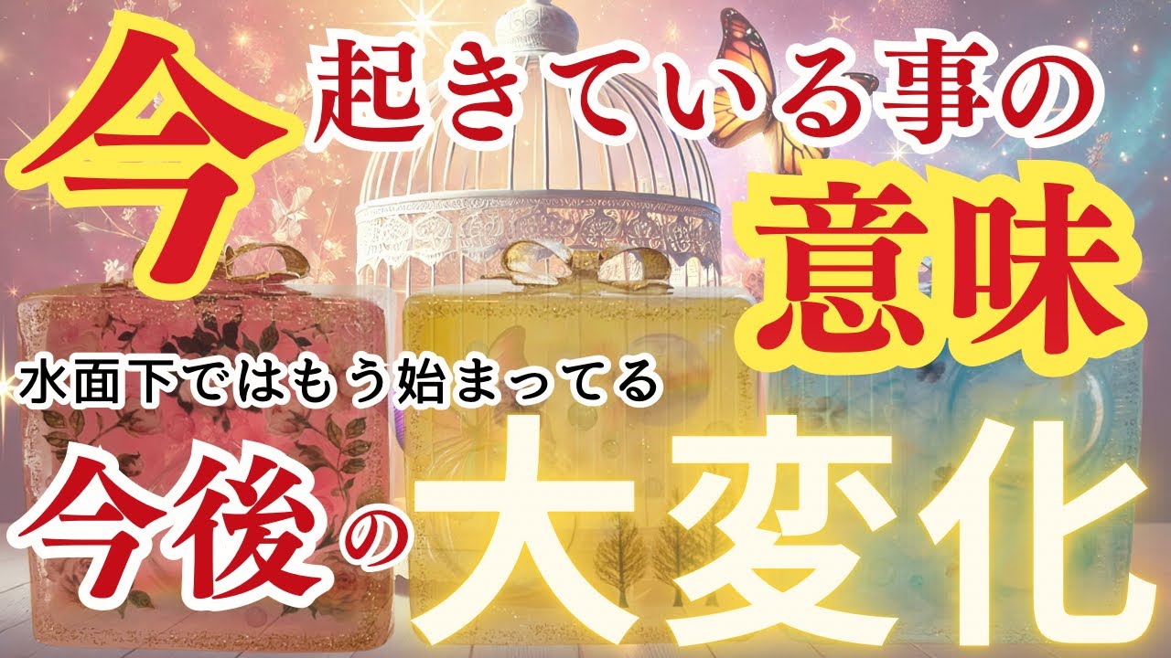 【大変化🌈🦋】今‼️あなたに起こっている事の意味を深掘りきてみました。