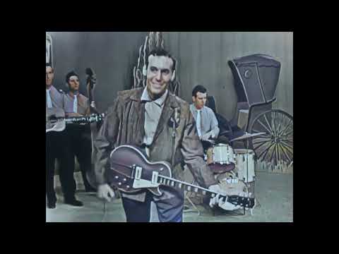 Carl Perkins AI 5K Colorized❌Impossible Restore❌ Stabilized   Honey Don't 1956 1080p60 1