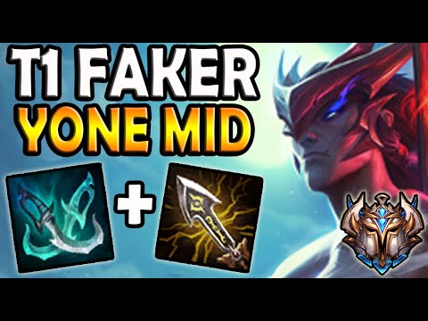 T1 Faker YONE MID vs LUCIAN - Patch 10.16 Ranked Korea ✔️