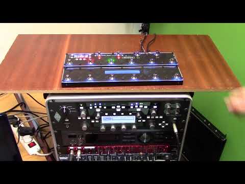 MIDI Forte controller shows tuner from Kemper Profiler