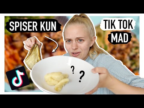 SPISER TIK TOK MAD I 24 TIMER