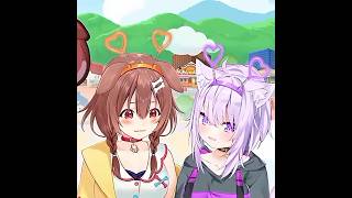 祝貓又沁音7周年快樂！😺🐶💜💛🎉🎊OkaKoro、7周年おめでとう！😺🐶💜💛🎉🎊Happy 7th Anniversary OkaKoro!😺🐶💜💛🎉🎊#hololive#猫又おかゆ#戌神ころね