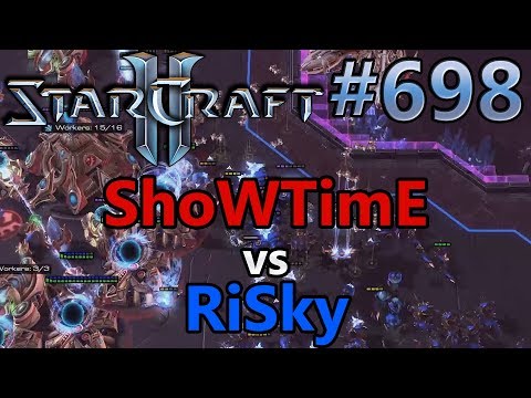 ShoWTimE (P) vs RiSky (Z) | Starcraft 2: Replay-Cast #698 [German]
