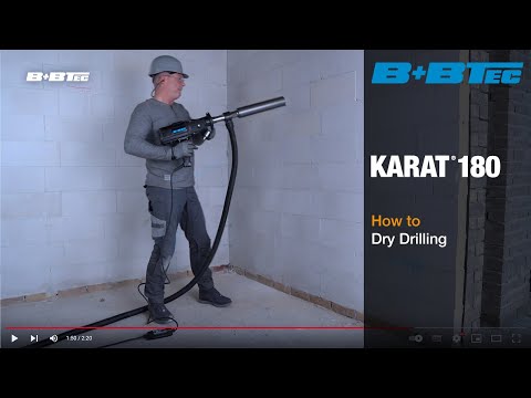 Hoe boren met de Karat® 180
