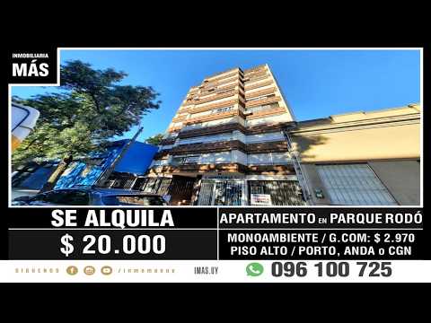 Video de YouTube - Apartamento Alquiler Parque Rodó Montevideo iMas.uy LC *