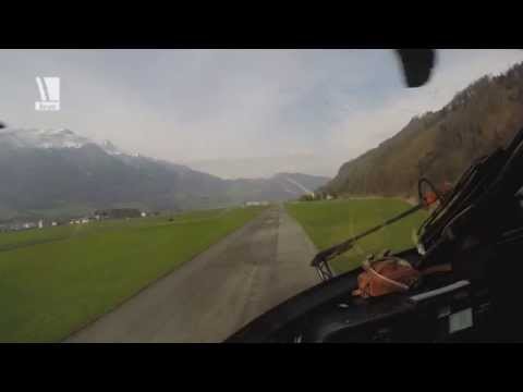 Ausbildung in den Alpen auf dem Helikopter CH 53