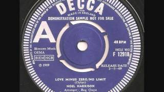 Love minus zero / No limit - Noel Harrison.