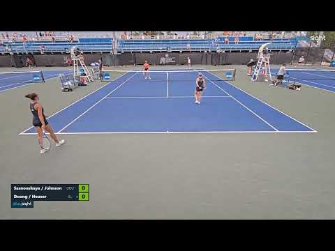 Katherine Duong/Megan Heuser v Sofia Johnson/Tatsiana Sasnouskaya - 24.05.23
