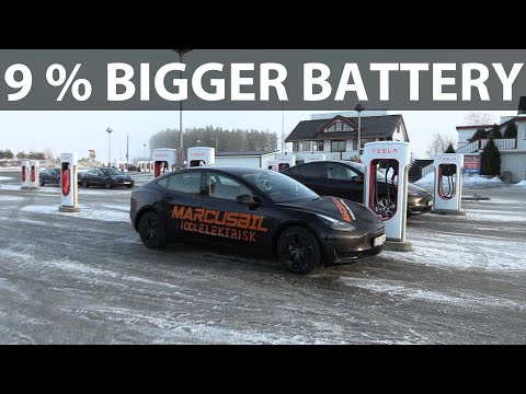 Tesla Model 3 Standard Range Plus 60 kWh LFP Range test