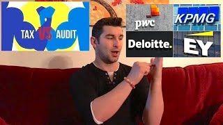 What's the Difference between Audit and Tax at the Big 4 Accounting Firms?