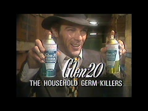 Glen 20 - The Household Germ Killers - Australian TV Ad 1982