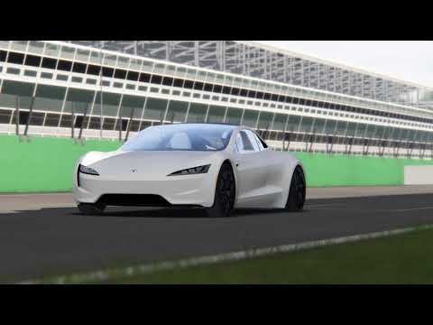 Tesla Roadster 2020  vs  Bugatti Divo  @ Monza 테슬라 로드스터vs부가티 디보