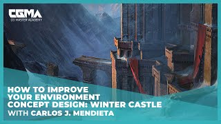 How to Improve Your Environment Concept Design: Winter Castle | Karina Shakbua
