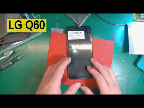 LG Q60 display disassembly , LG Q60更换屏幕