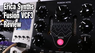 Video thumbnail for Erica Synths Fusion VCF3 tube and vactrol filter review by Molten Music Technology