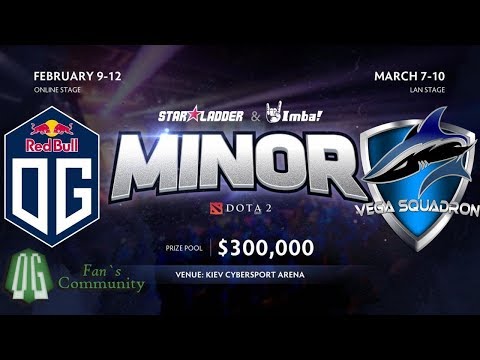 OG vs Vega - Game 2 - StarLadder ImbaTV Dota 2 Minor - Europe Qualifier.