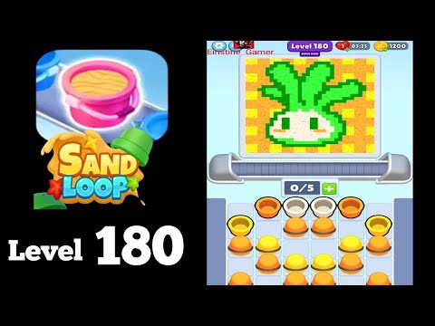 Sand Loop Level 180 Walkthrough