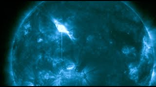 Solar Flare Aimed At Earth, First Solar Storm of the Year | S0 News Jan.1.2026