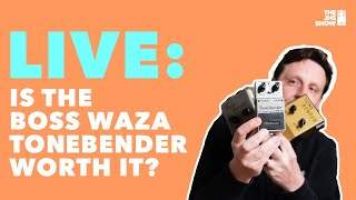 Video thumbnail for LIVE: Is The BOSS Waza Tonebender Worth It? by JHS Pedals