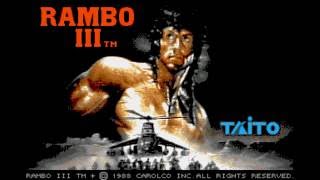 Rambo III Amiga Gameplay - Ocean Software's Iconic Movie Game