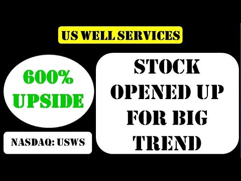 US Well Services Stock opened up for big trend - usws stock