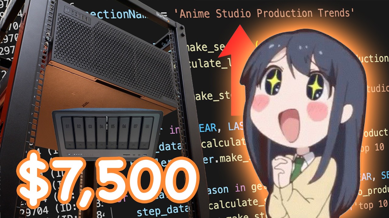 My $7,500 Computer I Use to Research Anime!