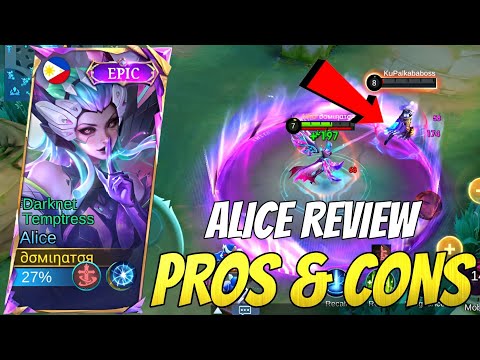 Revamp Alice Review – Pros, Cons & How to Balance Her Skills in MLBB!, Alice Gameplay | #mlbb #alice