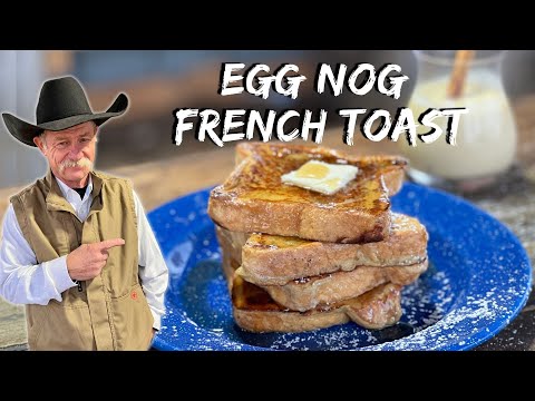 The Best Holiday Breakfast is this Egg Nog French Toast!
