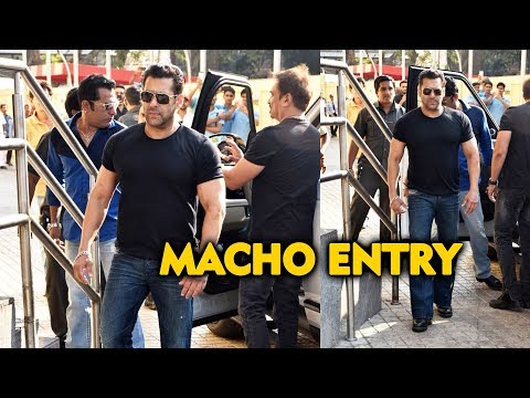 Salman khan macho entry at notebook trailer launch pranutan zaheer