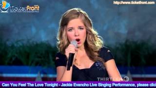 Can You Feel The Love Tonight - Jackie Evancho Live Singing Performance