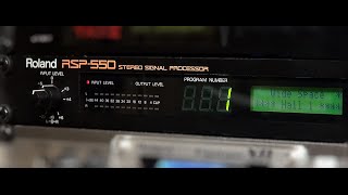 Video thumbnail for Roland RSP-550 Reverb Demo by John L Rice