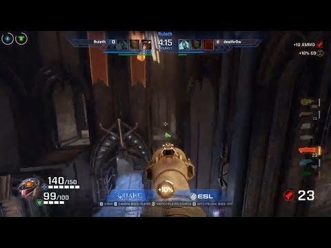Quake Champions - deathr0w vs Ruleth @ World Championships NA Qualifier 3 (Round of 16)