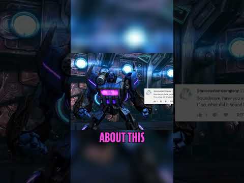 Soundwave's Real Voice!🗣️