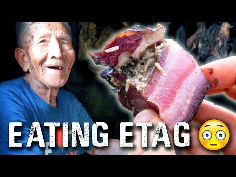 Philippines STRANGEST food! ETAG in Sagada | Travel Philippines Vlog