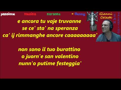 GIANNI CELESTE San Valentino karaoke